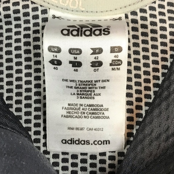 Adidas Climacool Women’s Running Supernova 1/4 Zip Noble Gray Sweatshirt Size M - Picture 5 of 7